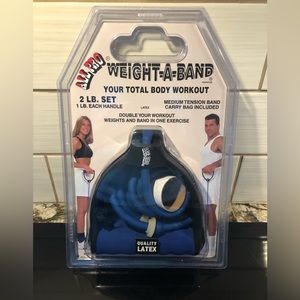 NEW IN PACKAGE Weighted Workout Bands